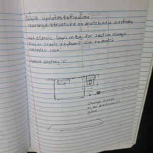 Bungie// Wireframe Sketches 2